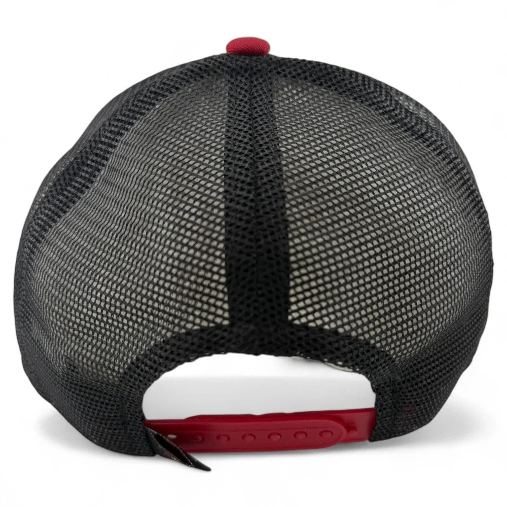 New Era Miami Heat NBA Red A-Frame 9Forty Trucker‎ Snapback Adjustable Hat Cap